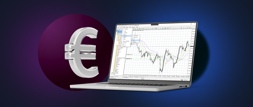 An individual using a laptop to engage in forex trading, monitoring market trends.