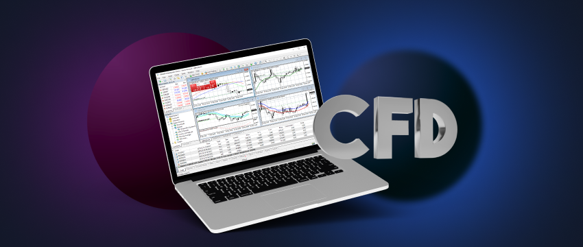 Representación visual de la negociación de divisas mediante CFD, haciendo hincapié en las diferencias contractuales y los posibles problemas.