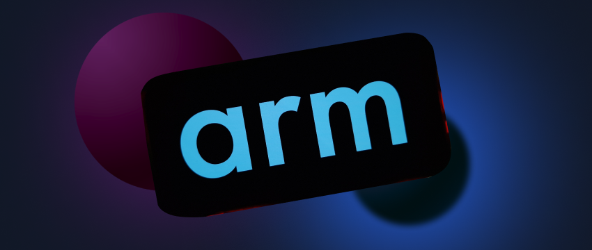 Visual representation of ARM Holdings stock performance, emphasizing the impact of ARM architecture on market growth.